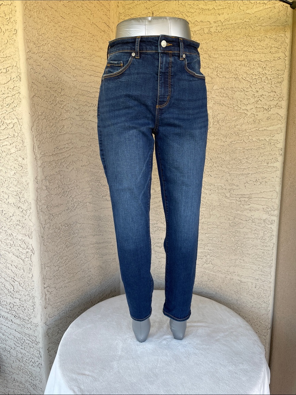 LOFT The Skinny Dark Wash Jeans Size 6